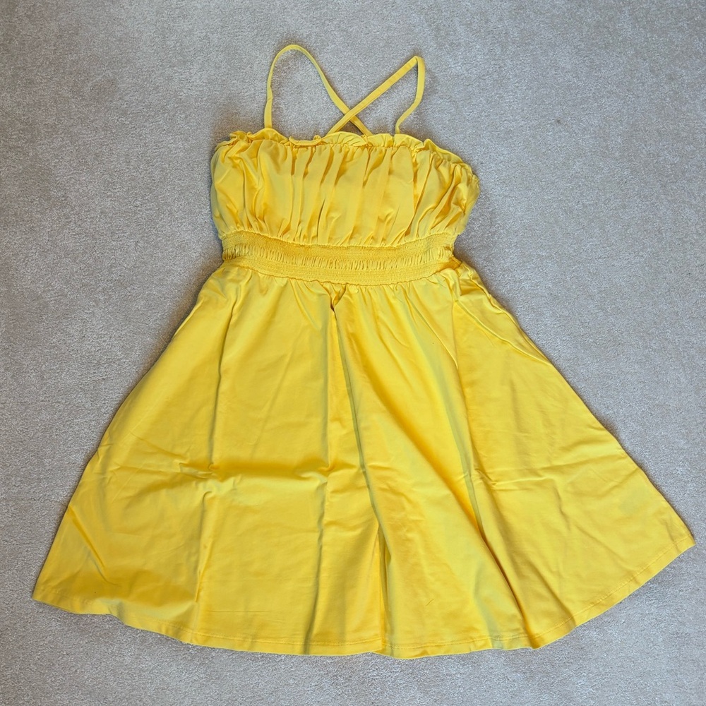 Janie and Jack Yellow Sundress Girls 16 NWT!